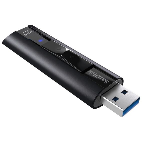 SanDisk Extreme Pro USB-Stick 256 GB USB Typ-A 3.2 Gen 1 (3.1 Gen 1) Schwarz, Kapazität: 256 GB