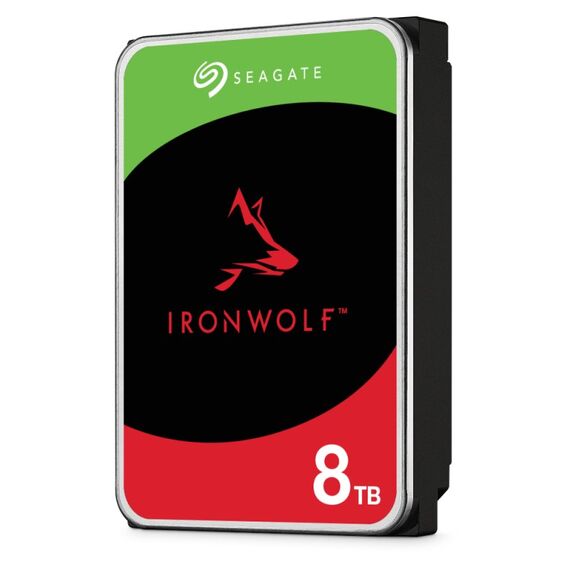 Seagate IronWolf ST8000VN004 Interne Festplatte 8 TB 7200 RPM 256 MB 3.5" Serial ATA III