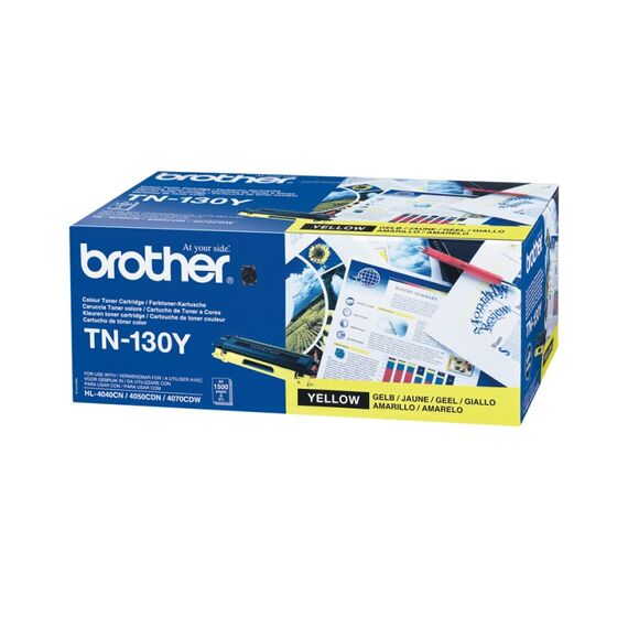 Brother TN-130Y Tonerkartusche 1 Stück(e) Original Gelb