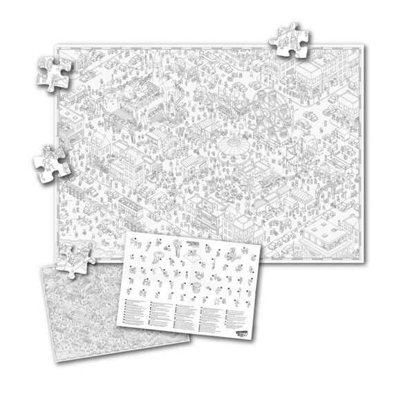 HUCH! Micro Macro Puzzle - Die Kirmes von Edition Spielwiese, 3 image