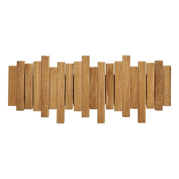 House Nordic 4494055 Gaderobe Wand-montiert 4 Haken Holz, 3 image