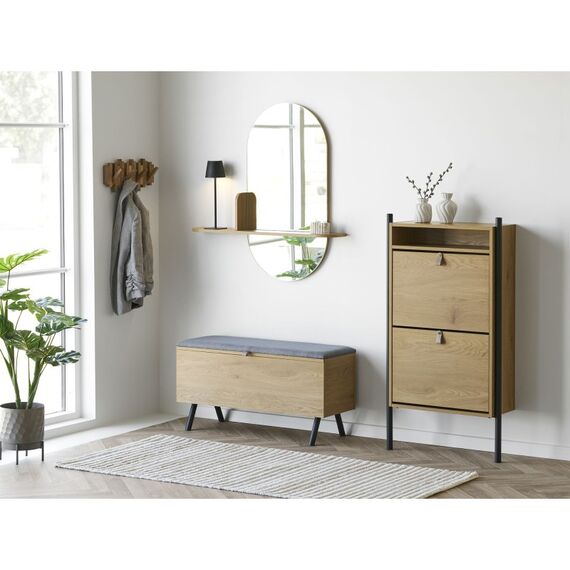 House Nordic 4494055 Gaderobe Wand-montiert 4 Haken Holz, 6 image