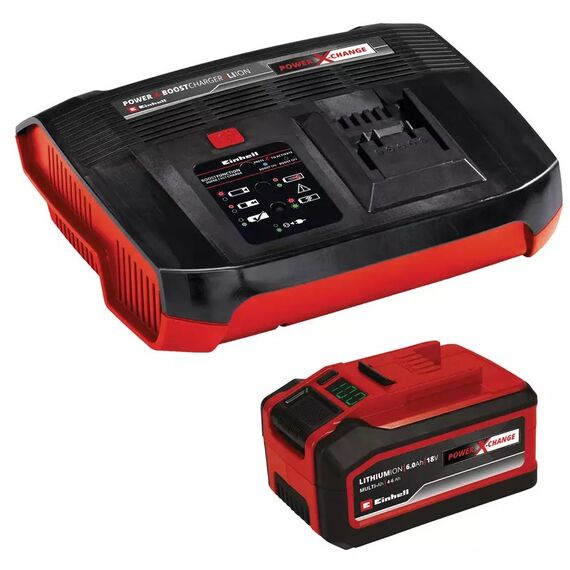 Einhell 18V 4-6Ah & 6A Boostcharger PXC-Starter-Kit