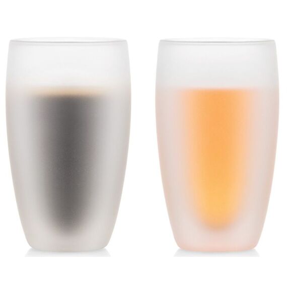 Bodum 4560-143SI Eisteeglas 450 ml Weiß 2 Stück(e)