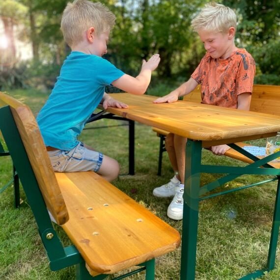 roba 457009NA Gartenmöbel-Set Grün, Holz, 10 image