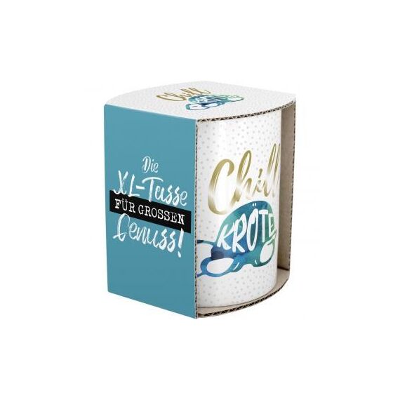 Sheepworld Chillkröte Tasse Blau, Gold, Weiß Universal 1 Stück(e)