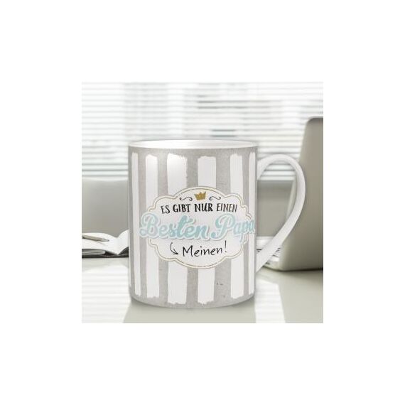 Sheepworld Besten Papa Tasse Schwarz, Blau, Gold, Grau, Weiß Universal 1 Stück(e), 2 image