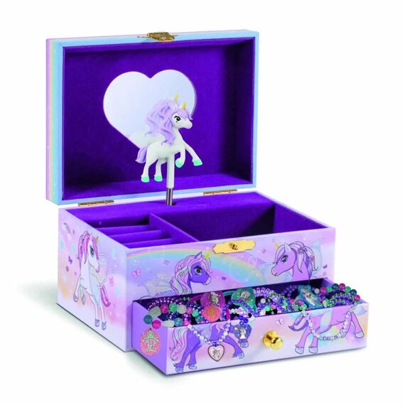 CRAZE Unicorn Kinder-Schmuckkästchen mit Spieluhr