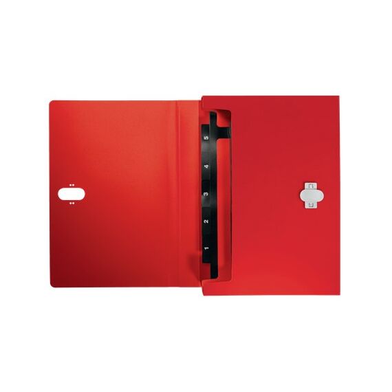 Leitz 46240025 Sammelmappe Polypropylen (PP) Rot A4, Farbe: Rot, 3 image