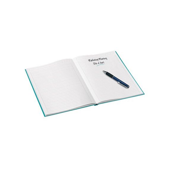 Leitz WOW Notizbuch A4 80 Blätter Blau