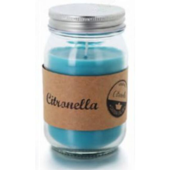 Balthasar 462544.043 Wachskerze Zylinder Citronella Blau 1 Stück(e), Farbe: Blau