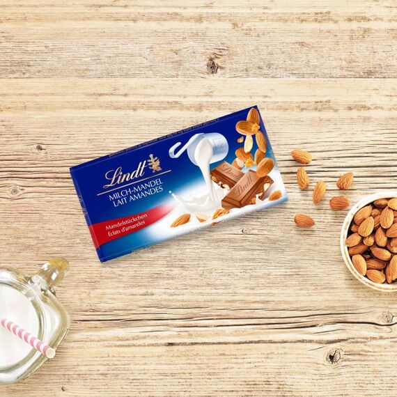 Lindt 462961 Schokoladentafel Milchschokolade 100 g, 3 image