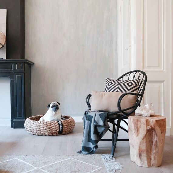 District 70 4630 Hunde-/Katzenbett Korb Haustierbett, 2 image