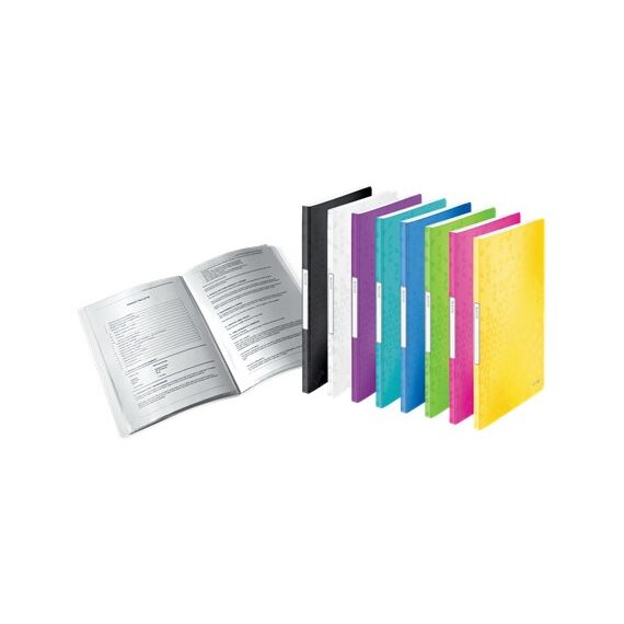 Leitz WOW Buch für Präsentationsfläche 20 Taschen A4, Farbe: Gelb, 3 image