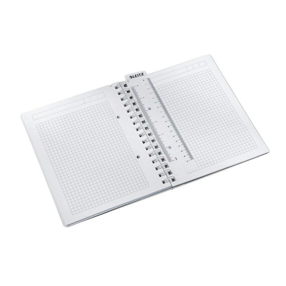Leitz WOW Notizbuch A5 80 Blätter Türkis, Farbe: Türkis