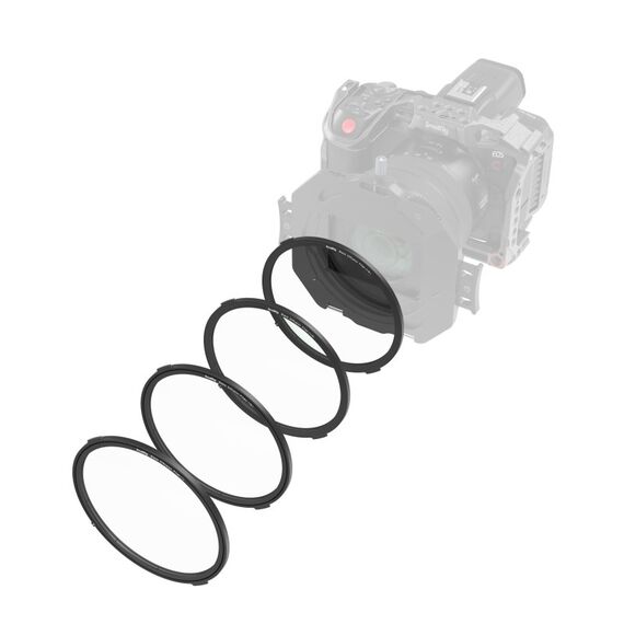 SmallRig 4650 Objektivfilter Kamera-Filterset 102,8 mm, Farbe: Schwarz, 2 image