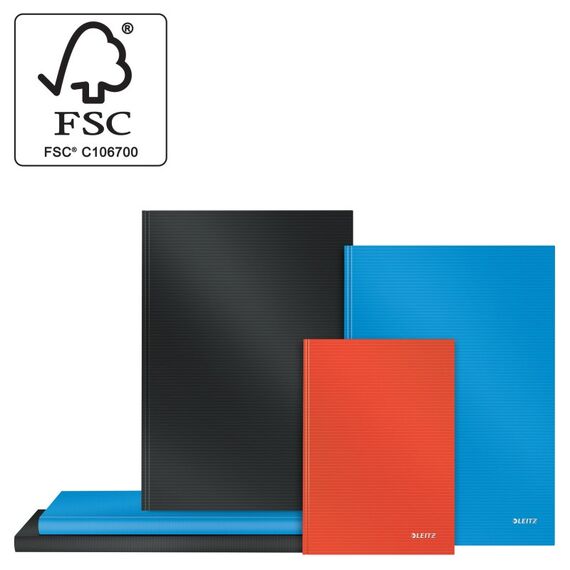 Leitz 46660095 Notizbuch A5 80 Blätter Schwarz, Farbe: Schwarz, 5 image