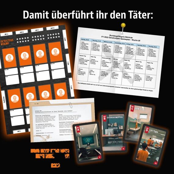 Kosmos Masters of Crime - Inkognito 150 min Brettspiel Detektiv, 4 image