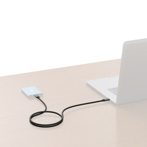 SmallRig 4789 USB Kabel 0,6 m USB C 20 Gbit/s 100 W Schwarz, Grau, 3 image