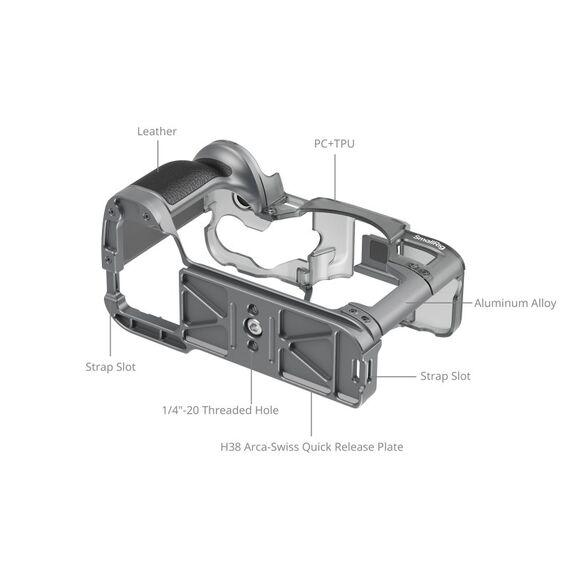 SmallRig 4798 Kamerabox 1/4" Grau, 4 image