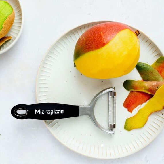 Microplane 48082 Schäler Fruits Y-Schäler Schwarz, Edelstahl, 3 image