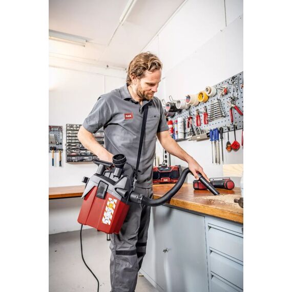 Flex VC 6 L MC Schwarz, Rot 1200 W, 4 image