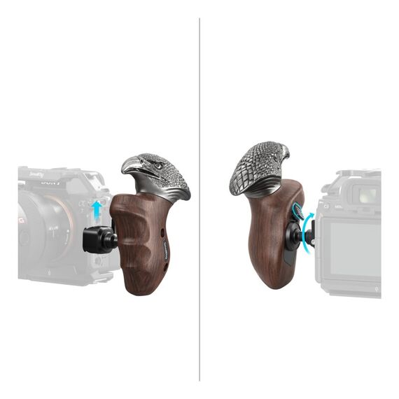 SmallRig 4817 Digitalkamera Akkugriff Handgriff für Digitalkamera Aluminium, Holz, 4 image