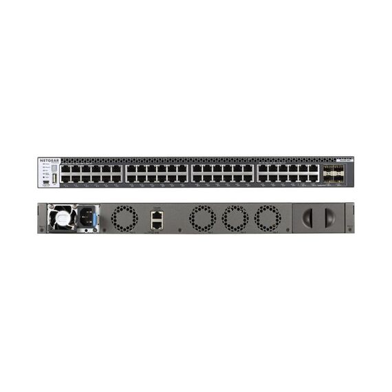 NETGEAR XSM4348CS Managed 10G Ethernet (100/1000/10000) 1U Grau