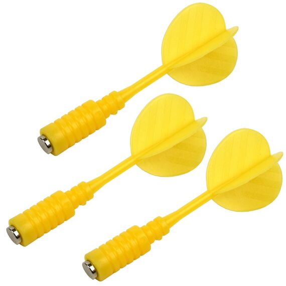 Karella 4845.03 Dartpfeil Weiche Spitze 3 Stück(e), Farbe: Gelb, 2 image