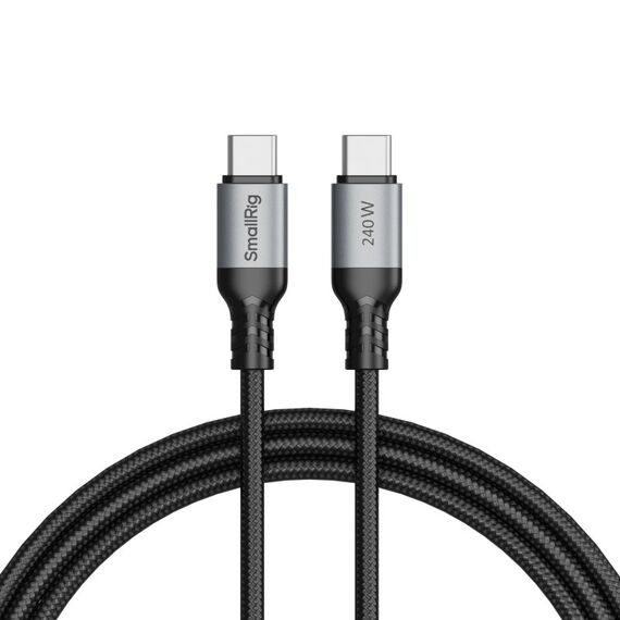 SmallRig 4908 USB Kabel USB 2.0 USB C 0,48 Gbit/s 240 W Schwarz, Grau