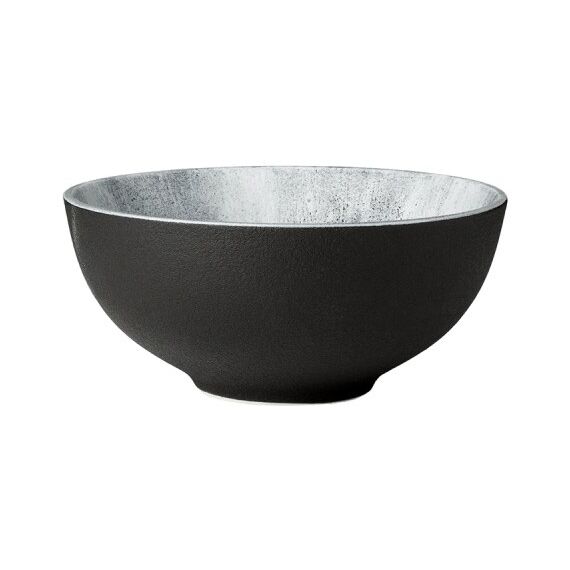 Lunasol Gaya Atelier Space Komet Pasta-Schüssel Rund Porzellan Schwarz 1 Stück(e)