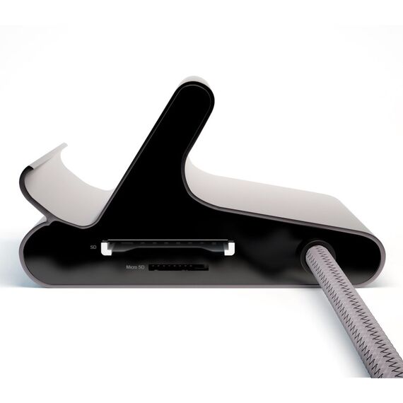 4smarts 7in1 USB 3.2 Gen 1 (3.1 Gen 1) Type-A + Type-C Grau, 4 image