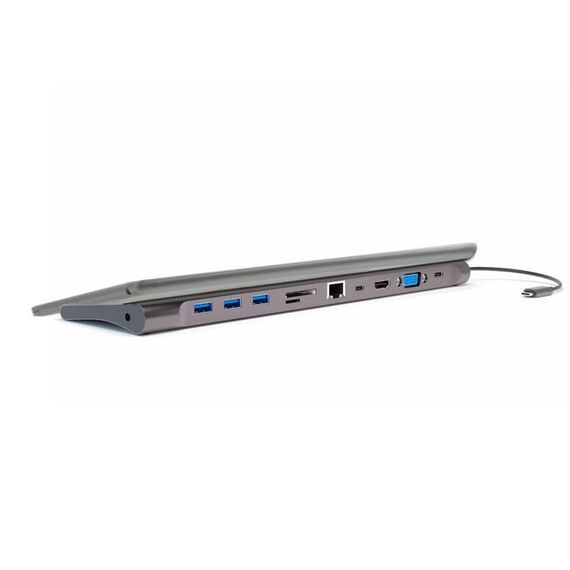4smarts 11in1 USB 3.2 Gen 1 (3.1 Gen 1) Type-A + Type-C Grau, 3 image