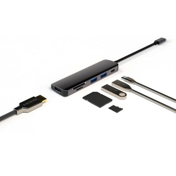 4smarts 4S468782 USB 3.2 Gen 1 (3.1 Gen 1) Type-C Grau, 5 image