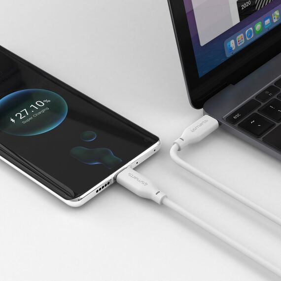 4smarts 468761 USB Kabel USB 2.0 1,5 m USB C 0,48 Gbit/s 60 W Weiß, 5 image