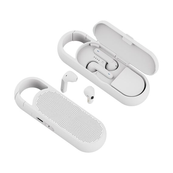 4smarts Eara Twin Kopfhörer True Wireless Stereo (TWS) im Ohr Anrufe/Musik Bluetooth Weiß, 3 image