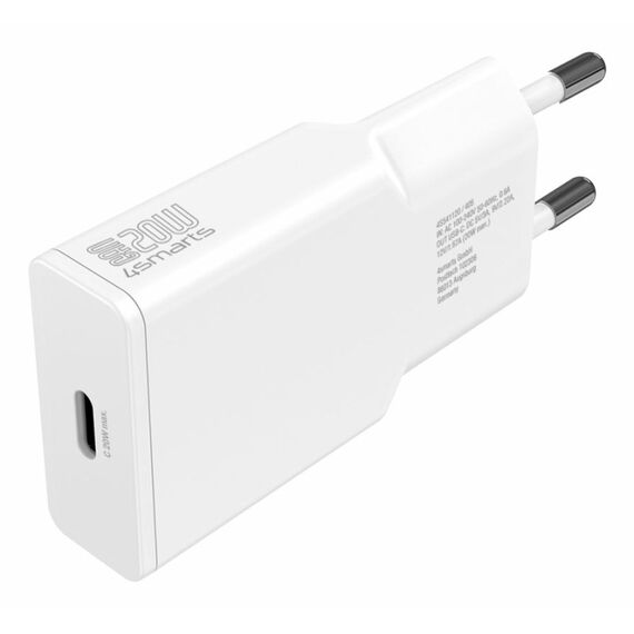 4smarts 540020 Ladegerät für Mobilgeräte Smartphone, Tablets Weiß AC Schnellladung Drinnen, 3 image