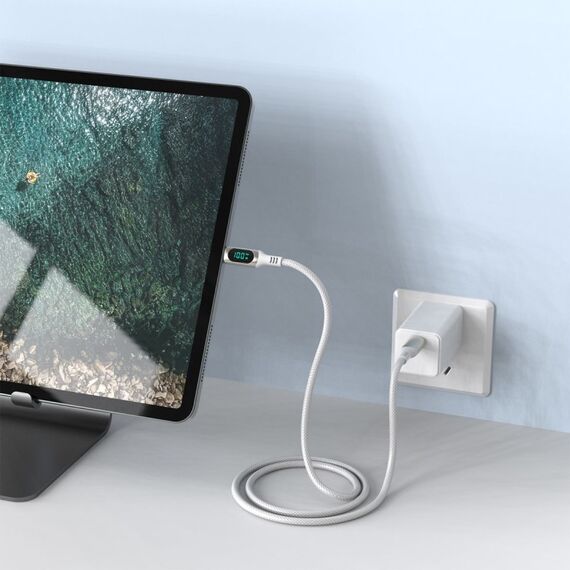 4smarts 540954 USB Kabel USB 2.0 3 m USB C 0,48 Gbit/s 100 W Weiß, 7 image