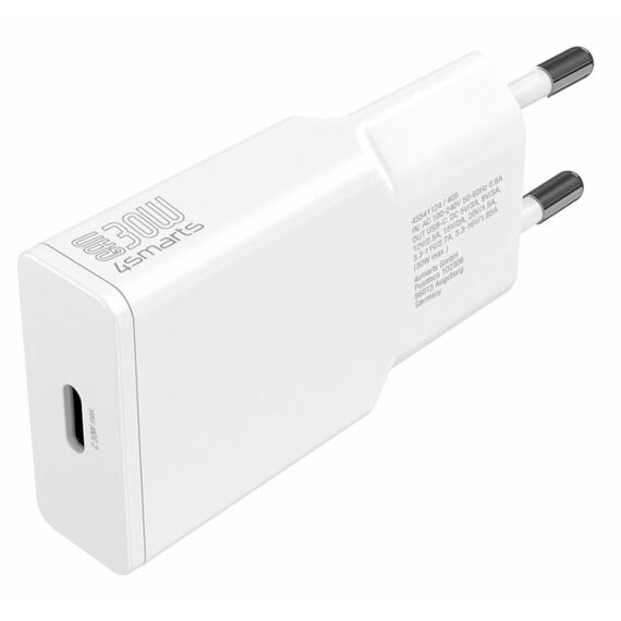 4smarts 541124 Ladegerät für Mobilgeräte Smartphone Weiß AC Schnellladung Drinnen, 2 image