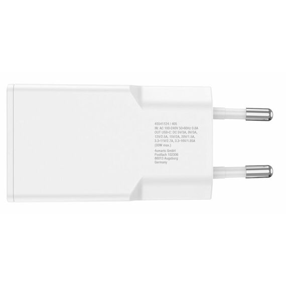 4smarts 541124 Ladegerät für Mobilgeräte Smartphone Weiß AC Schnellladung Drinnen, 3 image