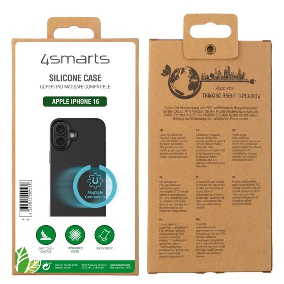 4smarts 541186 Handy-Schutzhülle 15,5 cm (6.1") Cover Schwarz, 6 image