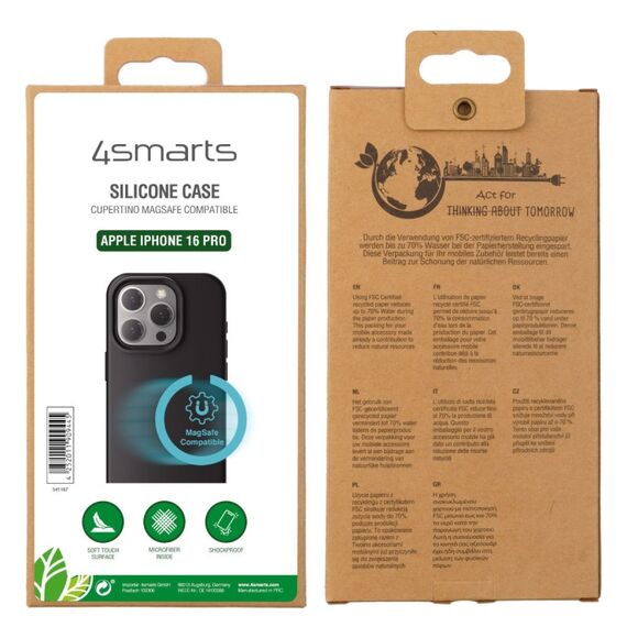 4smarts 541187 Handy-Schutzhülle 16 cm (6.3") Cover Schwarz, 6 image
