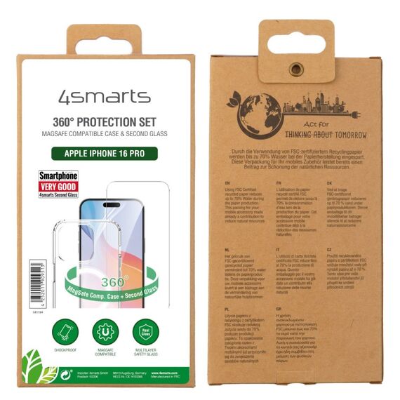 4smarts 541194 Handy-Schutzhülle 16 cm (6.3") Cover Transparent, 6 image