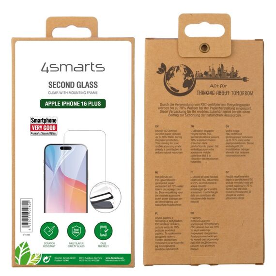 4smarts 541203 Display-/Rückseitenschutz für Smartphones Klare Bildschirmschutzfolie Apple 1 Stück(e), 7 image