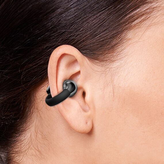 4smarts 541387 Kopfhörer & Headset True Wireless Stereo (TWS) Offene Ohren Anrufe/Musik/Sport/Alltag Bluetooth Schwarz, Grau, 5 image