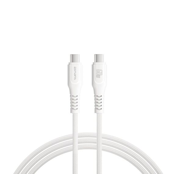 4smarts PremiumCord USB Kabel 1,5 m USB C 0,48 Gbit/s 60 W Weiß