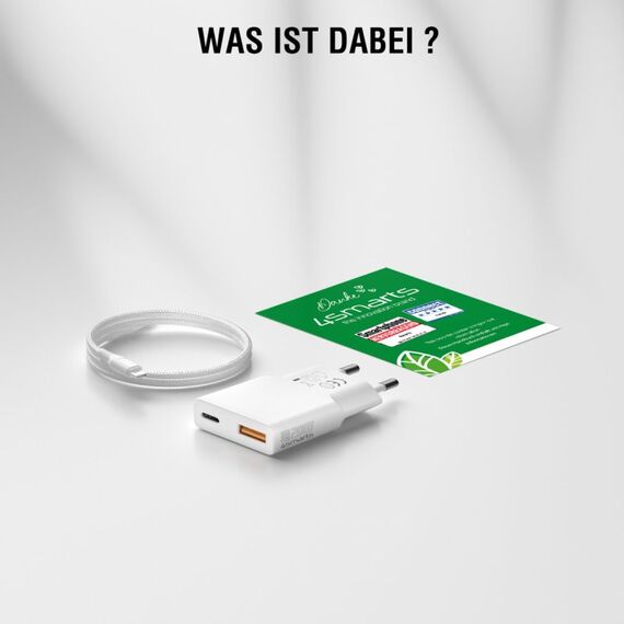 4smarts 541509 Ladegerät für Mobilgeräte Universal Weiß AC Schnellladung Drinnen, 10 image