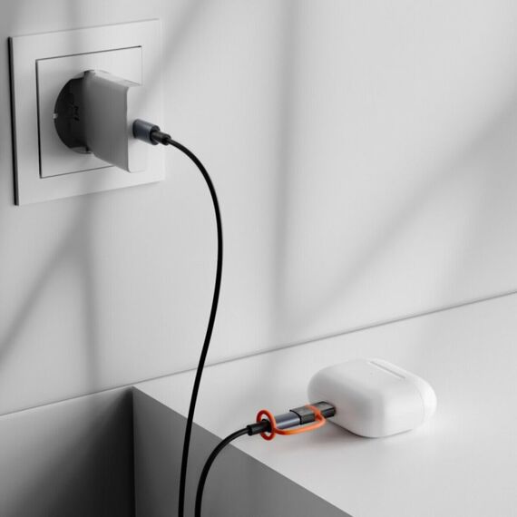 4smarts 541522 Videokabel-Adapter Lightning USB Typ-C Grau, Orange, 5 image