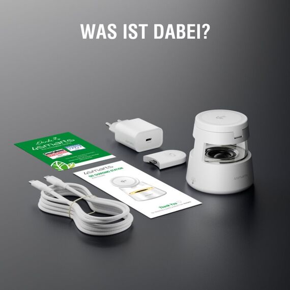 4smarts 541535 Ladegerät für Mobilgeräte Kopfhörer, Smartphone, Smartwatch Weiß USB Kabelloses Aufladen Drinnen, Draußen, 8 image