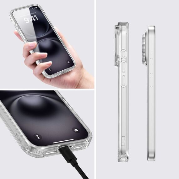 4smarts 360° Premium Handy-Schutzhülle 16 cm (6.3") Rand Transparent, 4 image